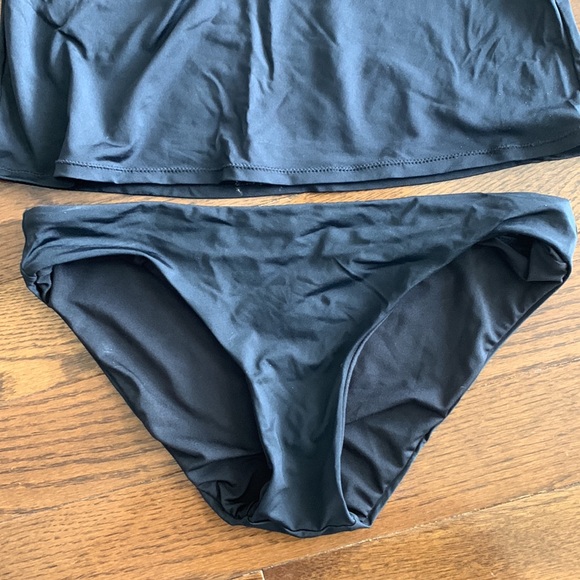 Laundry by Shelli Segal - Tankini- Black -Size XS- Excellent Condition - Picture 3 of 10